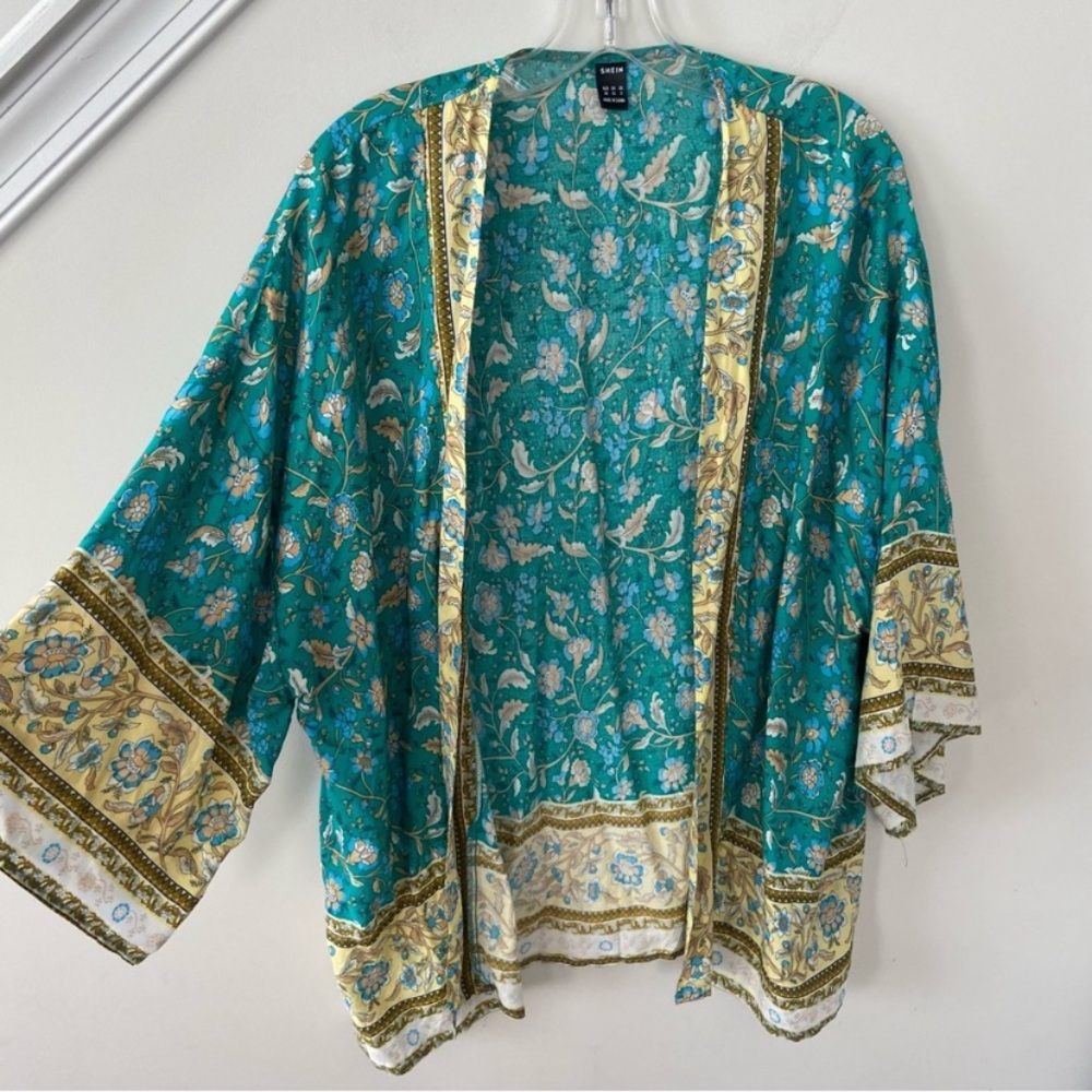 Shein boho kimono